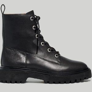 The Rayna Lace-Up Boot in Leather